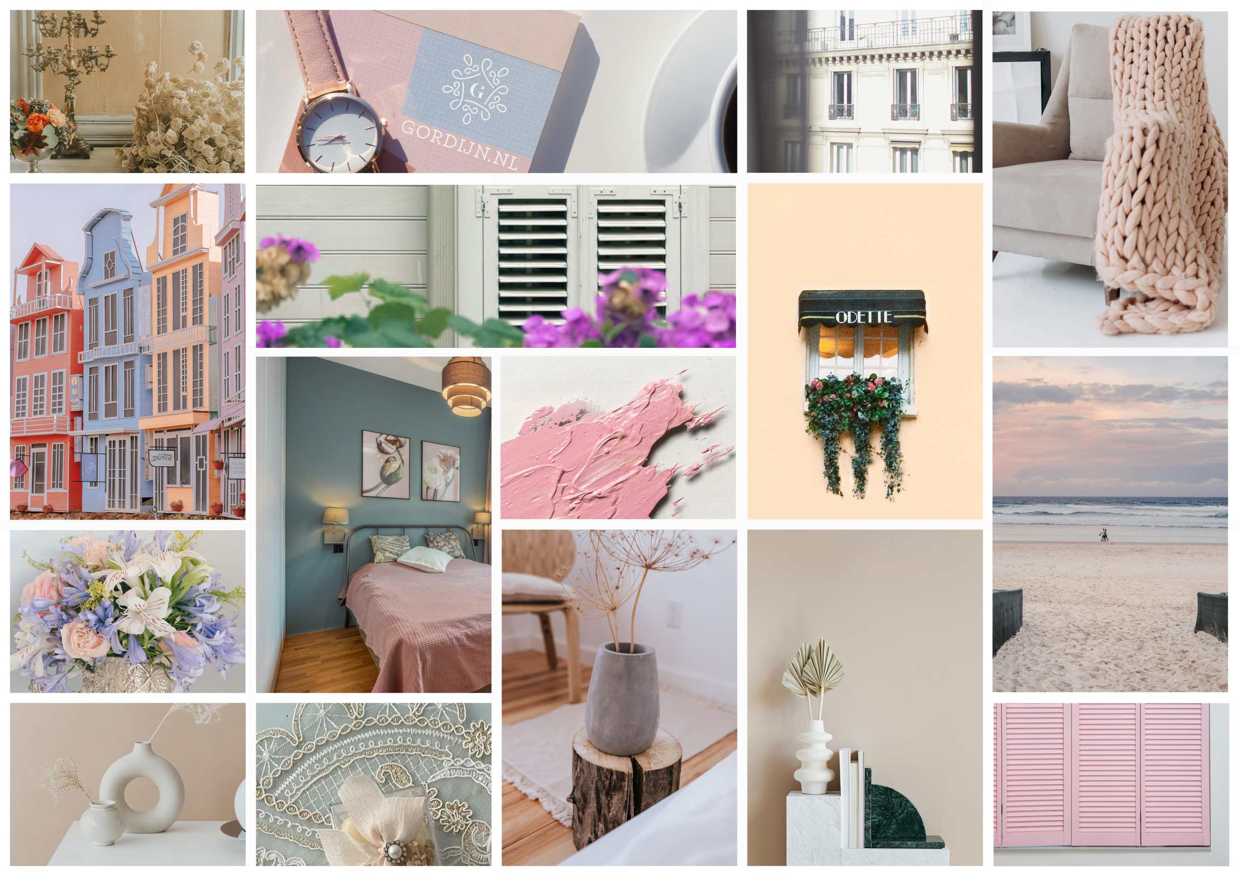 Moodboard boven
